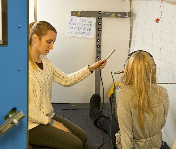 perception sonore laboratoire